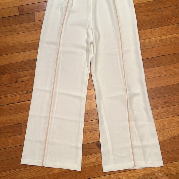 AQ/AQ The Acacia Fringe Jumpsuit in White, size 10 - Picture 12 of 14